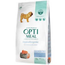 Optimeal Dog Adult Hypoallergenic Medium & Large Гіпоалергенний сухий корм для дорослих собак середніх та великих порід з лососем