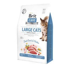 Brit Care Cat Adult Grain-Free Large Breed Power and Vitality Беззерновий сухий корм для великих дорослих кішок