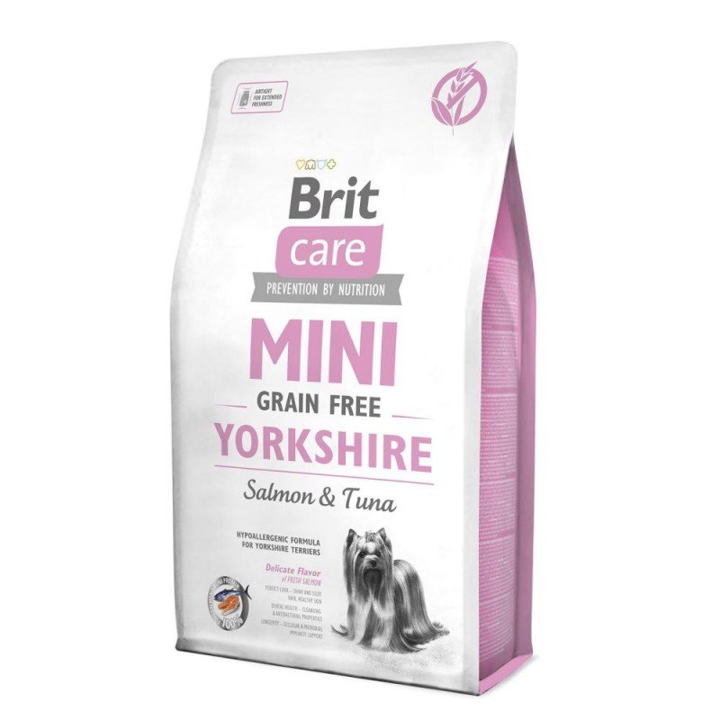 Brit Care Grain-Free Dog Adult Mini Yorkshire Беззерновий сухий корм для дорослих собак породи йоркшерський тер'єр