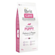 Brit Care Grain-Free Dog Puppy Salmon and Potato Беззерновий сухий корм для цуценят з лососем та картоплею