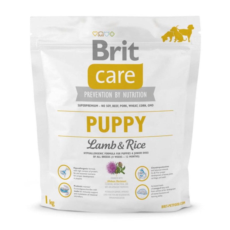 Brit Care Dog Puppy Lamb and Rice Сухий корм для цуценят з ягнятком та рисом