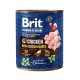 Brit Premium Dog Adult by Nature Chicken with Hearts Консерви для дорослих собак з куркою та курячими серцями