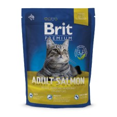 Brit Premium Cat Adult Salmon Сухий корм для дорослих кішок з лососем