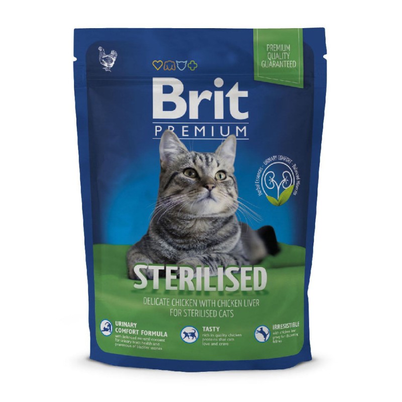 Brit Premium Cat Adult Sterilised Сухий корм для дорослих стерилізованих кішок
