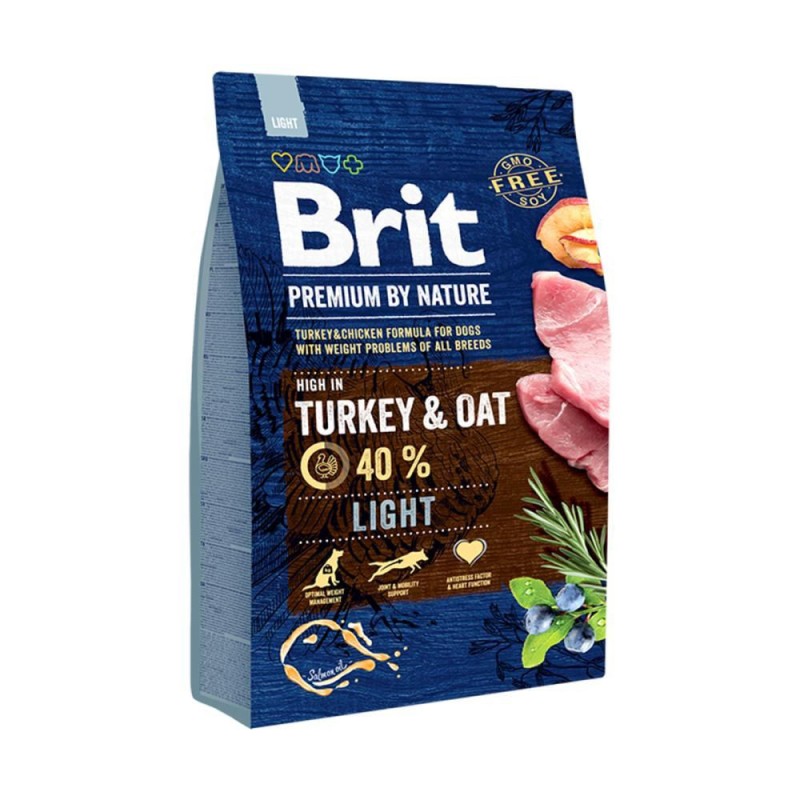 Brit Premium Dog Adult Light Сухий корм для дорослих собак з ожирінням