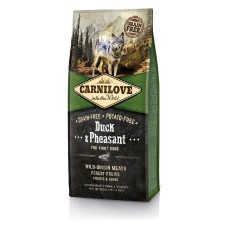 Carnilove Dog Adult Duck and Pheasant Беззерновий сухий корм для дорослих собак з качкою та фазаном