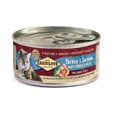 Carnilove Cat Adult Turkey and Salmon Консерви для дорослих кішок з індичкою та лососем