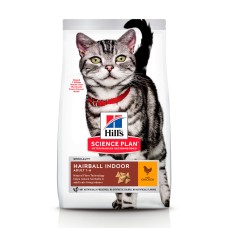Hills Science Plan Feline Hairball Indoor Chicken Сухий корм для дорослих кішок з куркою