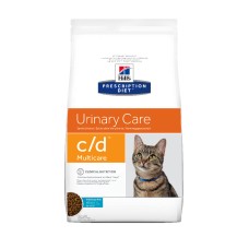 Hills Prescription Diet Feline c/d Urinary Care Multicare Ocean Fish Лікувальний корм для дорослих кішок при сечокам'яній хворобі з тунцем