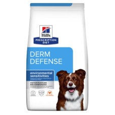 Hills Prescription Diet Canine Derm Defense Skin Care Лікувальний корм для дорослих собак при дерматитах та втраті вовни з куркою