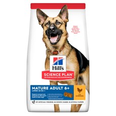 Hills Science Plan Canine Adult Large Breed Mature 6+ Chicken Сухий корм для літніх собак великих порід із куркою