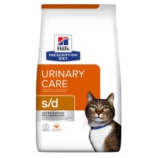 Hills Prescription Diet Feline s/d Urinary Care Chicken Лікувальний корм для дорослих кішок при сечокам'яній хворобі з куркою