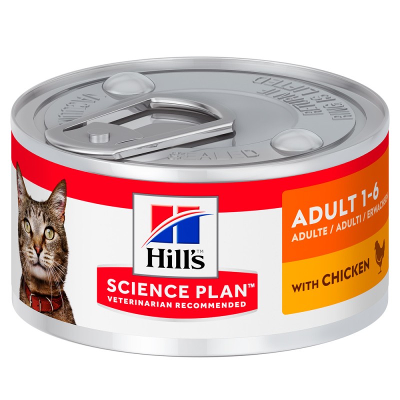 Hills Science Plan Feline Adult Chicken Консерви для дорослих кішок з куркою