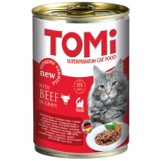TOMi Beef Консерви для дорослих кішок з яловичиною у банці