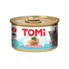TOMi Junior Salmon Консерви для кошенят з лососем у банці