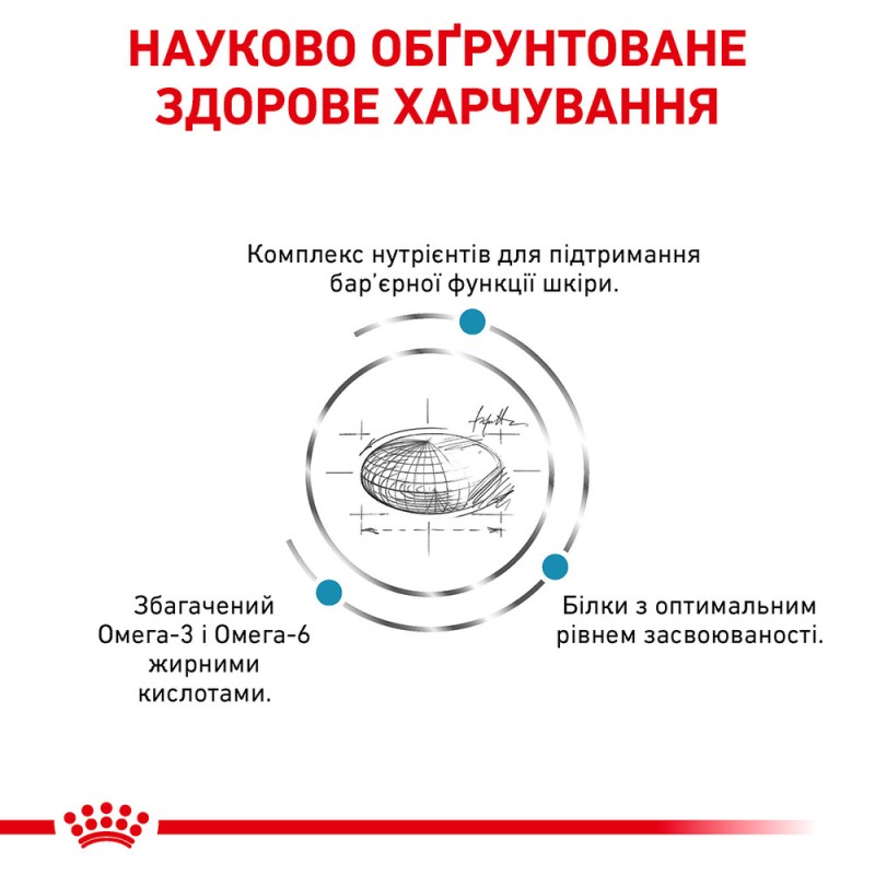Royal Canin Skin Care Adult Dog Canine Лікувальний корм для собак
