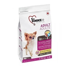 1st Choice Adult Dog Toy & Small Breeds Сухий корм для дорослих собак міні та дрібних порід з ягнятком та рибою