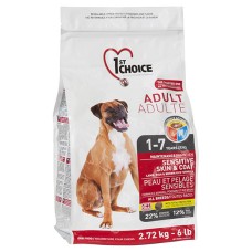1st Choice Adult Dog All Breeds Sensitive Lamb & Fish Сухий корм для дорослих собак усіх порід із чутливим травленням