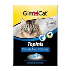 GimCat Topinis Вітамінні мишки для кішок з фореллю для мікрофлори кишечника