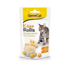 GimCat Kase-Rollis Загальнозміцнюючий комплекс вітамінів для кішок із сиром