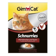 GimCat Schnurries Вітаміни для кішок з таурином та куркою