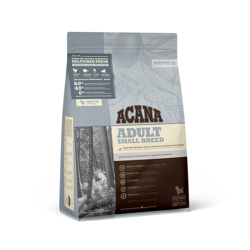 Acana Heritage Adult Small Breed Сухий корм для дорослих собак дрібних порід