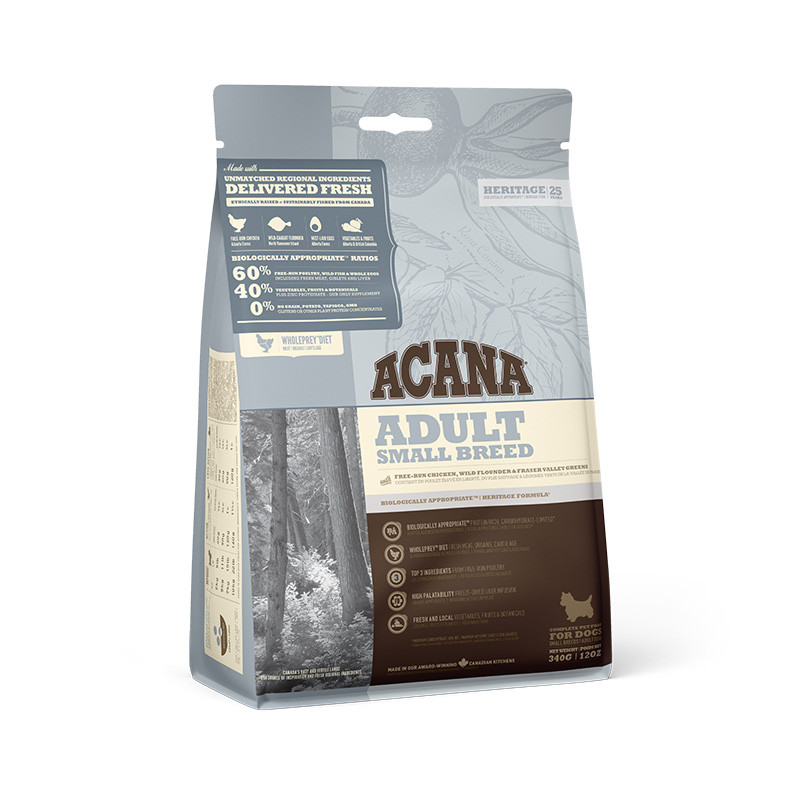 Acana Heritage Adult Small Breed Сухий корм для дорослих собак дрібних порід
