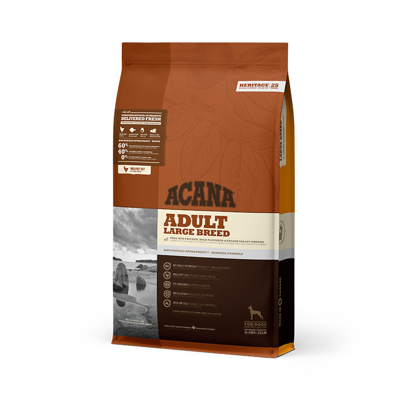 Acana Heritage Adult Large Breed Сухий корм для дорослих собак великих порід