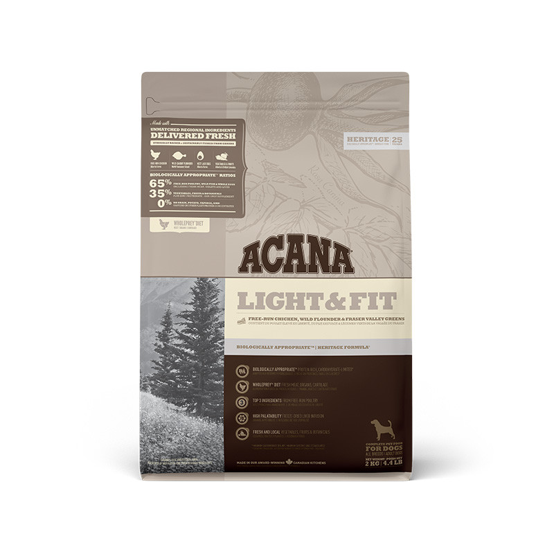 Acana Heritage Light and Fit Сухий корм для собак з надмірною вагою