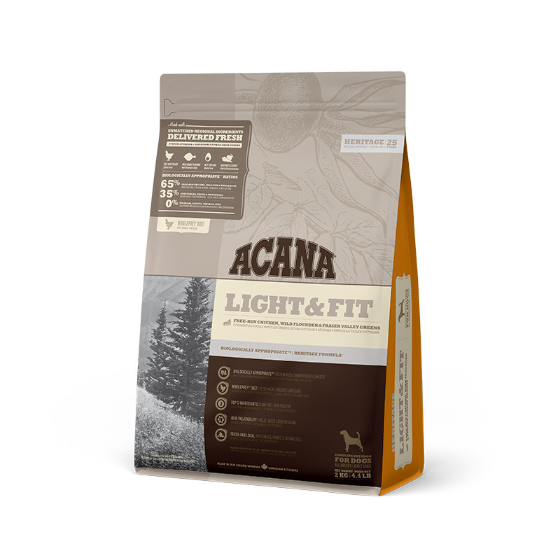 Acana Heritage Light and Fit Сухий корм для собак з надмірною вагою