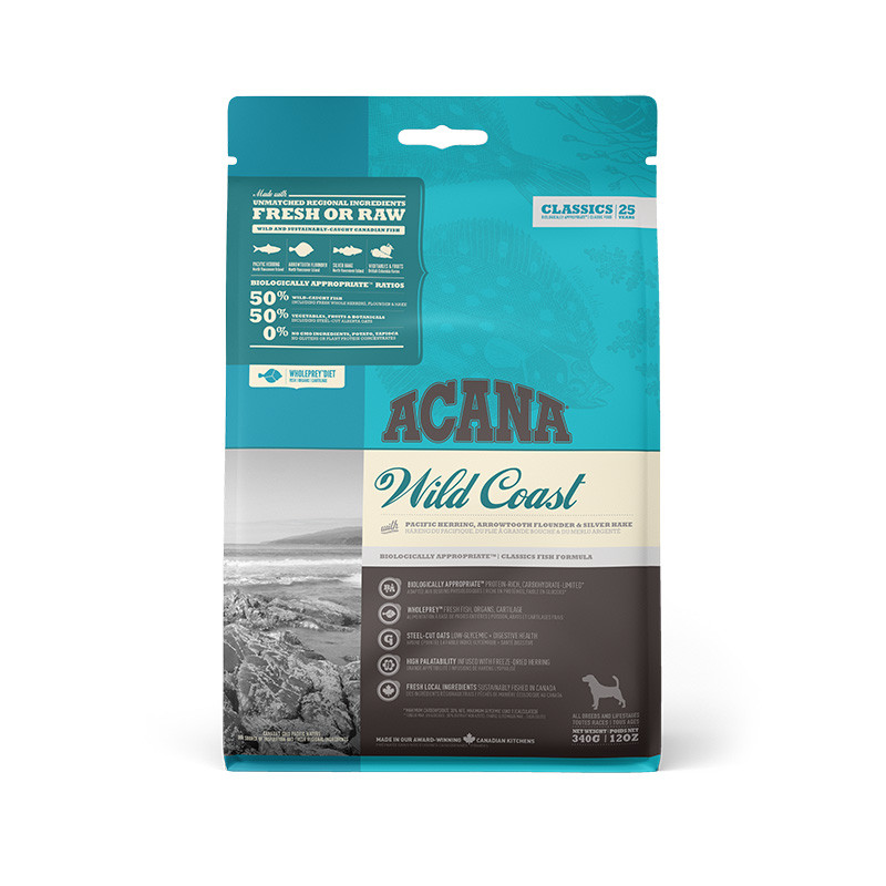 Acana Classics Wild Coast Сухий корм для собак усіх порід та вікових груп