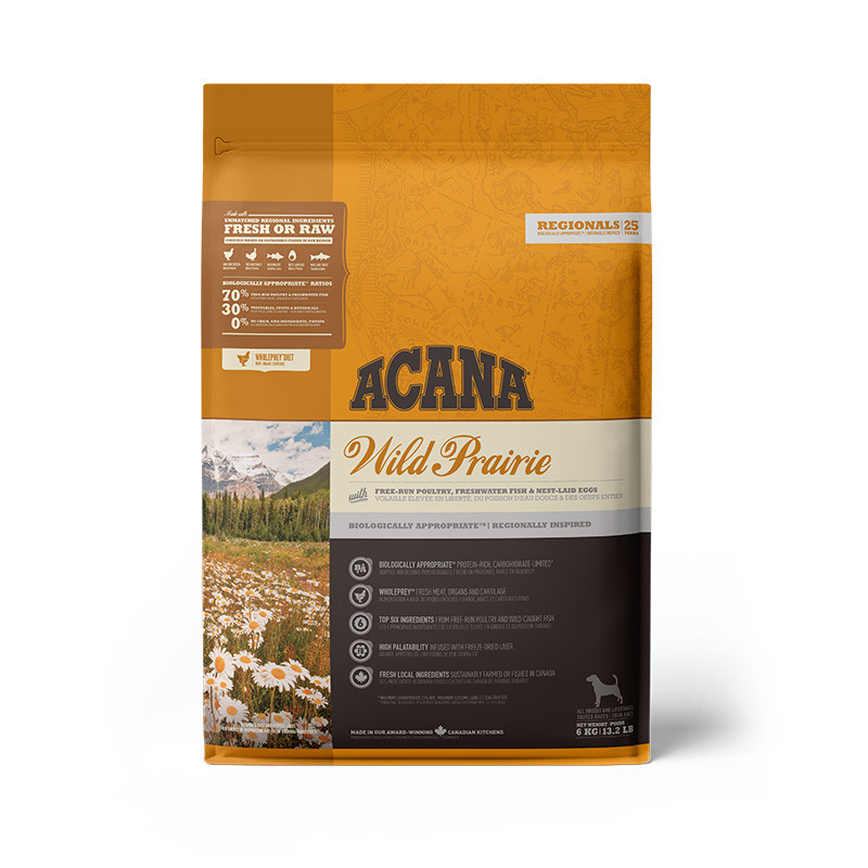 Acana Regionals Wild Prairie Dog Recipe Сухий корм для собак усіх порід та вікових груп