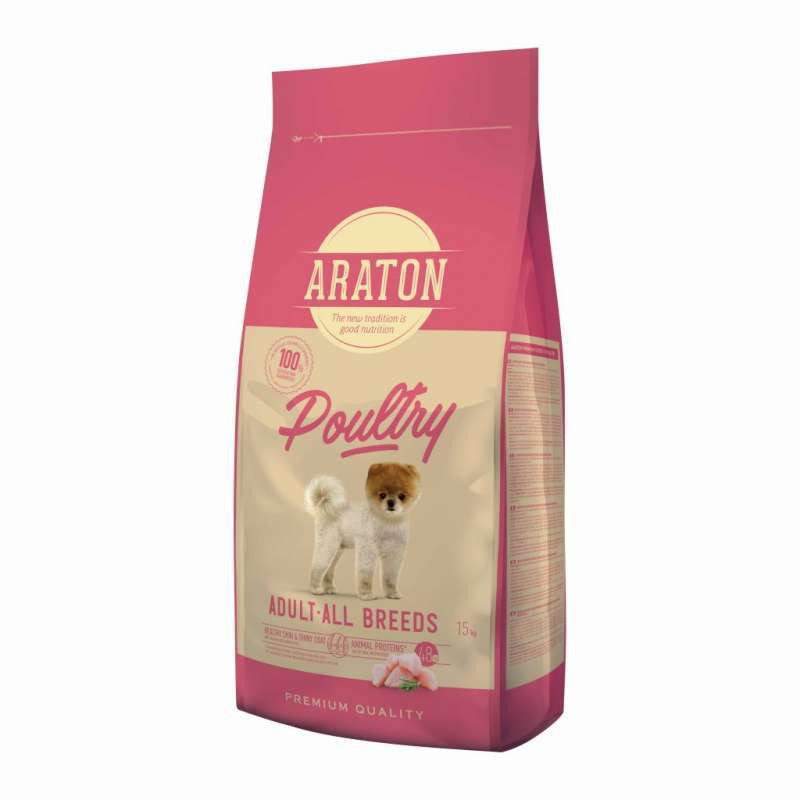 Araton Dog Adult Poultry Сухий корм для дорослих собак з свійським птахом