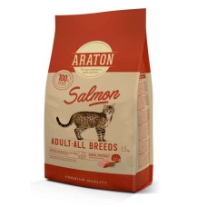 Araton Cat Adult Salmon Сухий корм для дорослих кішок з лососем