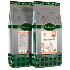 Baskerville KF Adult Getreidefrei Fisch Беззерновий сухий корм для дорослих кішок з форелью лососем і домашнім птахом