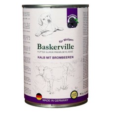 Baskerville Super Premium Puppy Консерви для цуценят з телятиною та ожиною