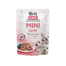 Brit Care Dog Puppy Mini Lamb Fillets in gravy Консерви для цуценят дрібних порід з ягням в соусі