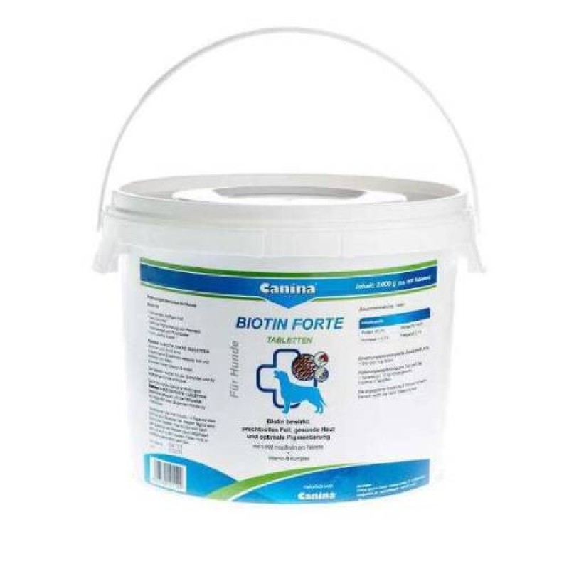 Canina Biotin Forte Інтенсивний препарат для довгошерстих собак