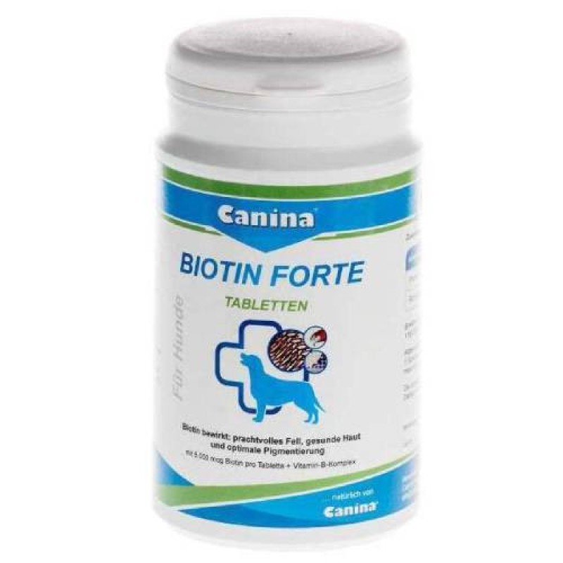 Canina Biotin Forte Інтенсивний препарат для довгошерстих собак