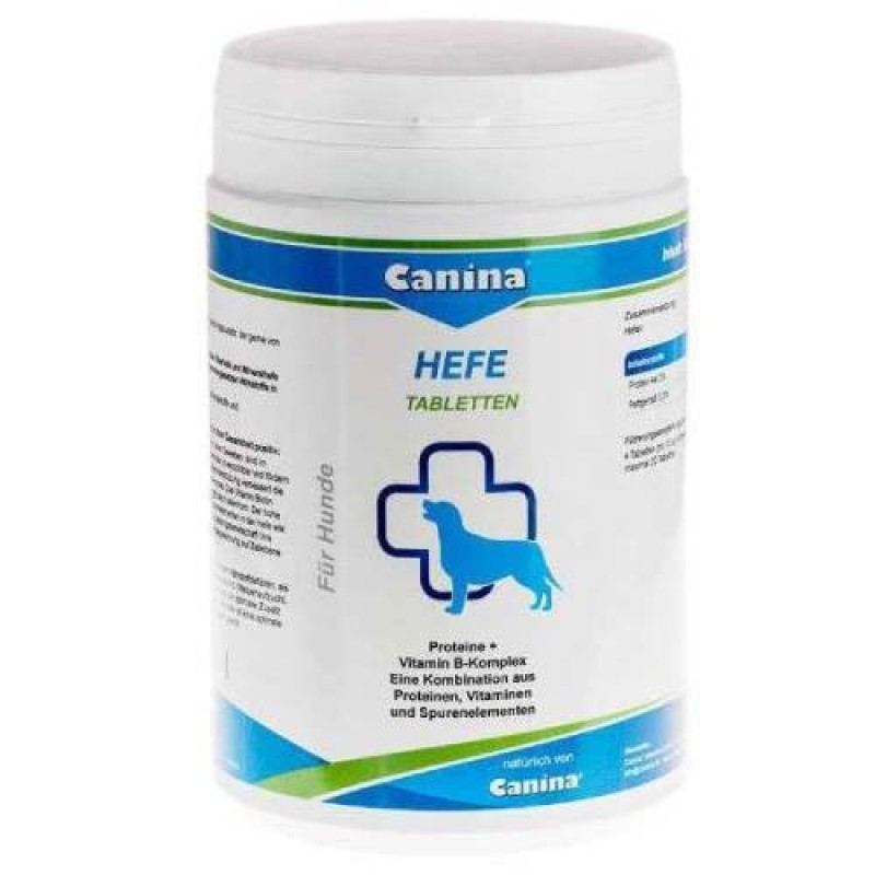 Canina Hefe Комплекс таблеток з ензимами, амінокислотами, вітамінами