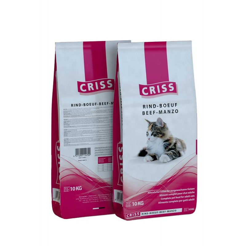 Criss Cat Adult Beef Сухий корм для дорослих кішок з яловичиною