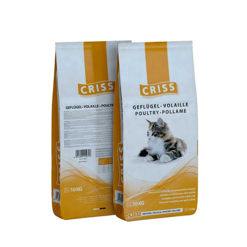 Criss Cat Adult Poultry Сухий корм для дорослих кішок з домашнім птахом