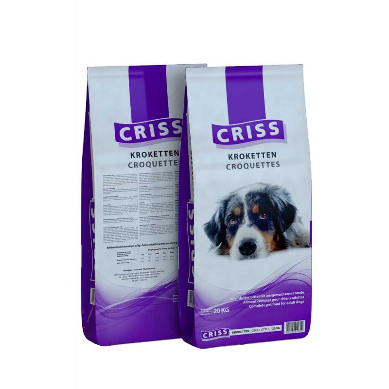 Criss Dog Adult Croquettes Сухий корм для дорослих собак з яловичиною та свининою