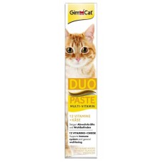 GimCat Multi-Vitamin Duo-Paste Мультивітамінна паста для кішок із сиром