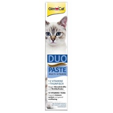 GimCat Multi-Vitamin Duo-Paste Мультивітамінна паста для кішок з тунцем