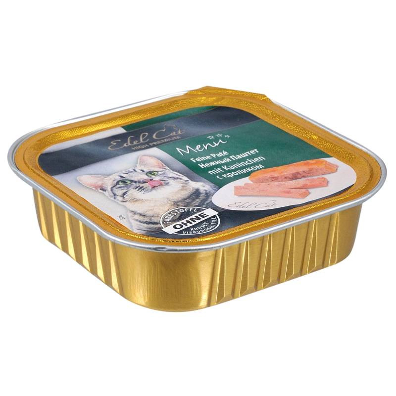 Edel Cat Паштет для дорослих кішок з кроликом