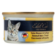 Edel Cat Ніжний мус для дорослих кішок з птахом