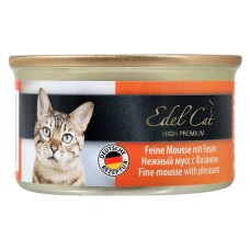 Edel Cat Ніжний мус для дорослих кішок з фазаном