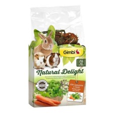 GimBi Natural Delight Трав'яний мікс для гризунів з травами та морквою