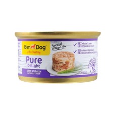 GimDog Little Darling Pure Delight Консерви для собак з курчам та тунцем